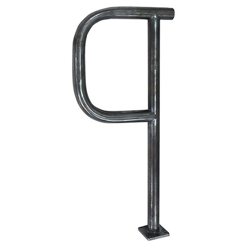 P Loop Railing P-Loop ADA Return, Post w/ Base Plate, 36