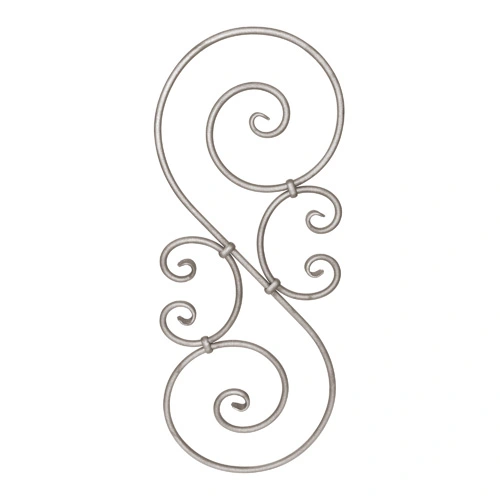 Steel Sign Scroll Steel S Scroll with Two C Scrolls
