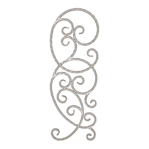 Forged Steel Level Scrollwork Panel