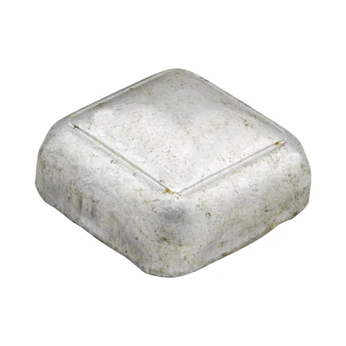 Aluminum Pressed Post Cap, Fits 5/8" Square.